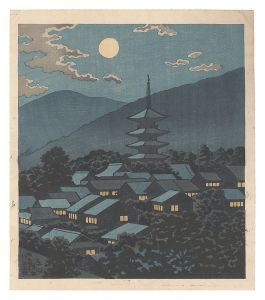 京洛名所　東山月