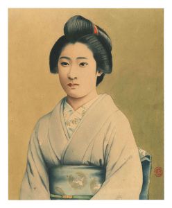 作者不詳「美人画」
