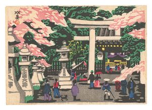 川西英「春園A」
