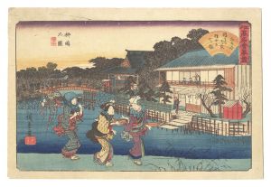 Famous Restaurants of Edo / View of Yanagishima: The Hashimoto Restaurant