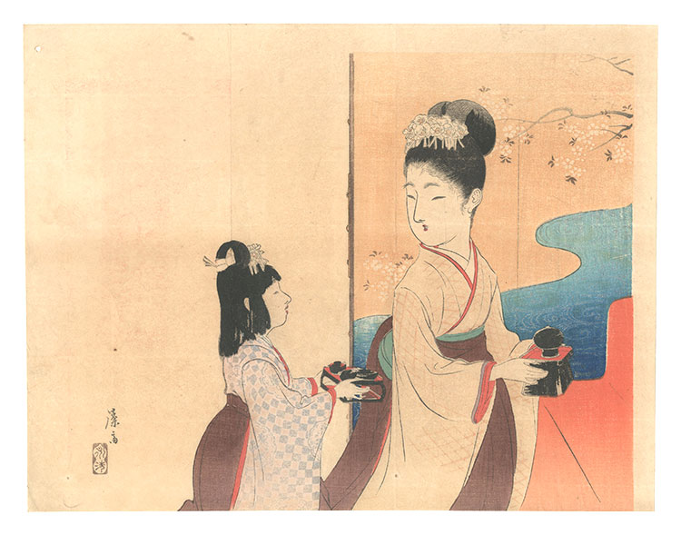 Tomioka Eisen “Kuchi-e Print”