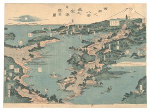 重政「西湖之八景武之金沢模写図」