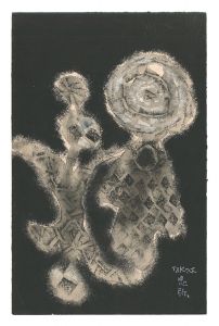 高橋忠弥「自筆画稿　麗春」