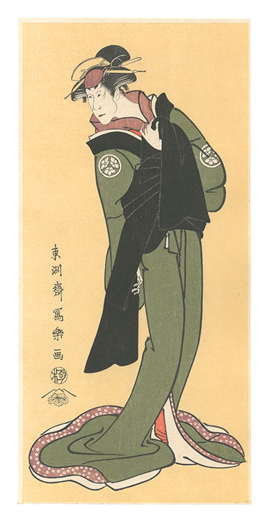 Sharaku “Actor Osagawa Tsuneyo II as Okinu, Wife of Choemon【Reproduction】”