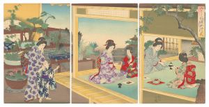 <strong>Chikanobu</strong><br>Customs of Japan: Manners for ......