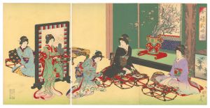 周延「女礼式略図」