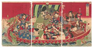 Chikashige / Shichifukujin Soga no Noriai [七福神曽我乗合]
