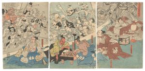 The Earth Spider Generates Monsters at the Mansion of Lord Minamoto Yorimitsu