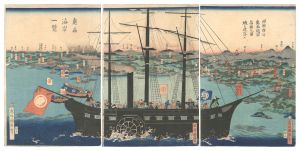 In the Conquest of Oshu Province, Lord Minamoto no Yoritomo Captures the Fortress of Takadachi