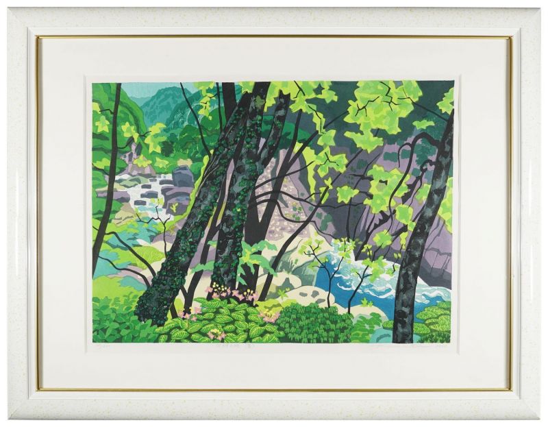 Kitaoka Fumio “Shirakami Sanchi (Summer)”