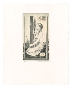 Ex Libris: Book & girl