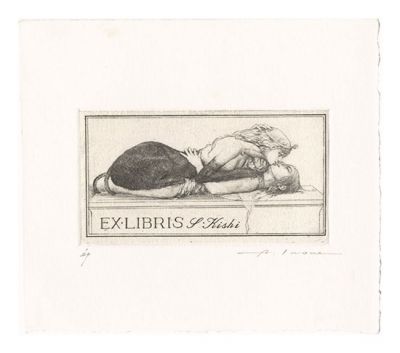 Alphonse Inoue “Ex Libris: Sphinx”