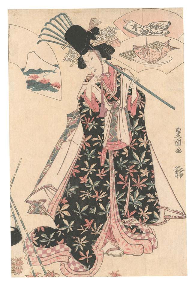 豊国「美人画」