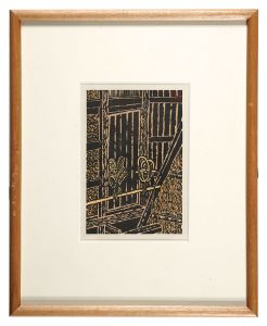 Small woodblock print