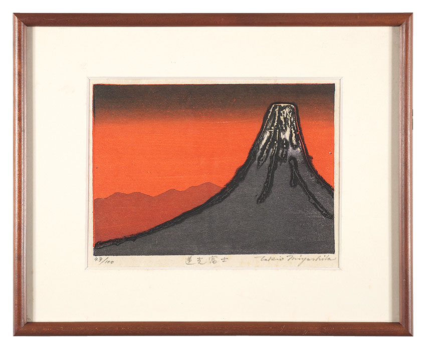 Miyashita Tokio “Backlit Fuji”