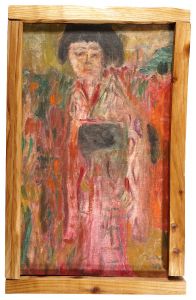 Woman Wearing a Kimono