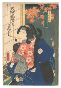 Toyokuni III / Kabuki Play: Na o Tsuide Shinoda no Yomeiri [名相続信田嫁入]