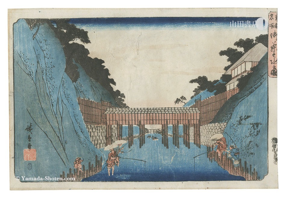 広重初代「東都名所　御茶之水之図」