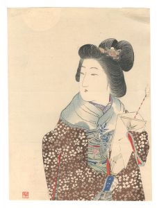 Suzuki Kason / Kuchi-e Print