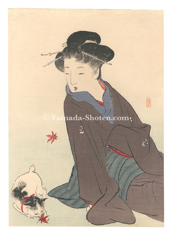 武内桂舟「木版口絵」