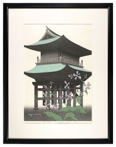 Kamakura in Spring, the Gate of Kencho-ji