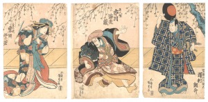Kunisada I / Kabuki Play: Ichinotani Futaba Gunki [一谷嫩軍記]