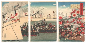 Unknown The Japanese Fleet Attacks on ......