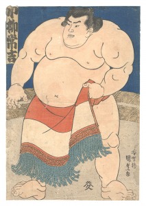 <strong>Kunisada I</strong><br>Sumo-e: Koyanagi Tsunekichi
