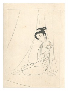 小村雪岱「自筆画稿」
