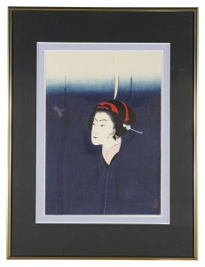 小村雪岱「赤とんぼ」