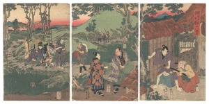 Kunisada I The Storehouse of Loyal Retain......