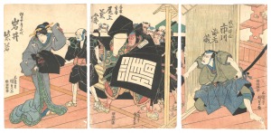Kunisada I / Scene from a Kabuki Play [芝居絵]