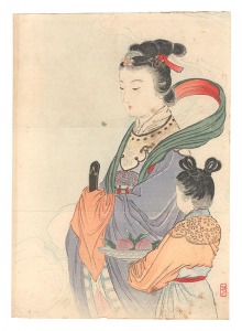 武内桂舟「木版口絵」