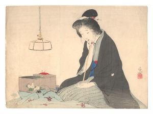 鏑木清方「木版口絵」