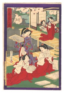 Chikashige Silkworm Cultivation / No. 1