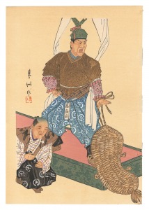 Yamaguchi Ryoshu / One Hundred Roles by Kyogen-ga / The Fake Deva King