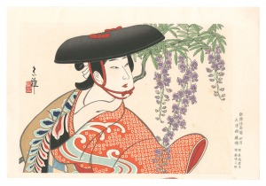 Torii Tadamasa / A Calendar of Kabuki Actors / April