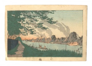 安治（探景）「東京真画名所図解　小梅」