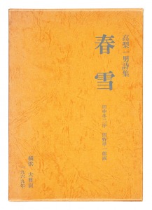<strong>Spring Snow</strong><br>Sekino Junichiro Tanaka Fuyuji